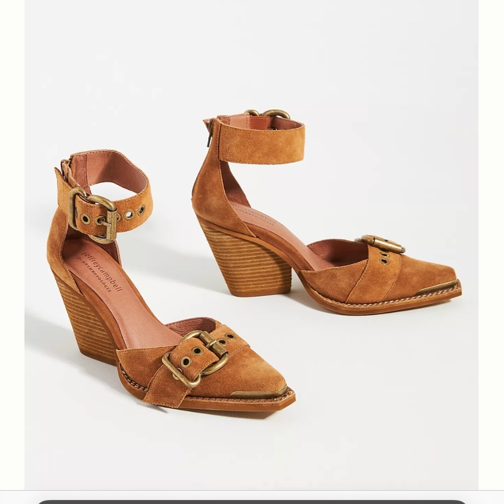Jeffrey Campbell Western Pointed-Toe Heels For Anthropology